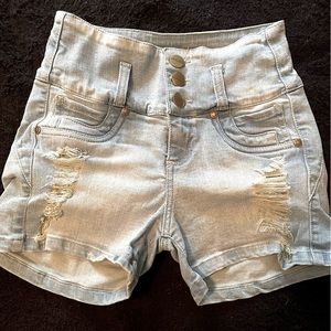 Colombiana Denim Butt Lift Shorts